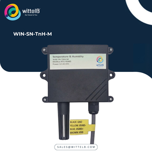 Capteur de température et d'humidité industriel robuste avec communication Modbus pour l'intégration dans les bâtiments intelligents et l'automatisation - Product Image 1