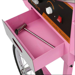 XEOLEO <span class=keywords><strong>Machine</strong></span> à <span class=keywords><strong>barbe</strong></span> à <span class=keywords><strong>papa</strong></span> commerciale en acier inoxydable avec chariot Distributeur automatique de <span class=keywords><strong>barbe</strong></span> à <span class=keywords><strong>papa</strong></span> électrique automatique - Product Image 5