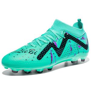 Fábrica al por mayor moda Oem Odm Freak Fg/Tf pies anchos sólido césped competición partido fútbol deporte hombre mujer fútbol Cleat zapatos - Product Image 1