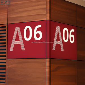 Custom Acryl Indication Signage Hospital Wayfinding Directional Guidance Hotel Indication Sign - Product Image 2