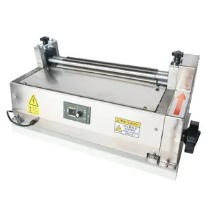 JS-700A sıcak satış yarı otomatik soğuk tutkal yapıştırma ekipmanları yapıştırıcı kaplama kağıt yapıştırma makinesi yapıştırma ekipmanları