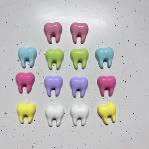 Divertida resina pequeños dientes blancos accesorios DIY horquilla sombreros crema <span class=keywords><strong>pegamento</strong></span> multiusos higiene bucal <span class=keywords><strong>funda</strong></span> de teléfono móvil al por mayor - Product Image 5