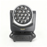 Lampu Efek DJ Profesional 19-LED dengan Layar LED, Mode Aktif Suara, Sempurna untuk Klub Malam, Disko, Bar