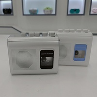 Reproductor de Casetes Portátil TOMASHI F-119, Grabadoras de Casetes Compactas con Conector para Auriculares, Reproductor de Música en Casete