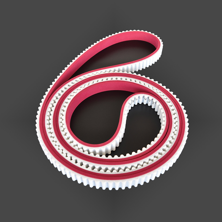 Промышленный красный резиновое покрытие S8M белый PU синхронный стальной шнур ГРМ