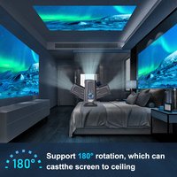 Mini projecteur portable, profitez d'un grand écran pour PC, smartphone Android et Apple