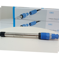 E h Memosens COS81E Pengukur PH Industri Sensor pH Digital Desain Higienis Pengolahan Air Minum Akurasi 0.1pH Bahan PVDF