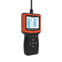 Herramienta de Diagnóstico para Autos M301, Compatible con el Sistema de Motor y ABS para Vehículos con Protocolo OBDII OBD2 de 12V, con Función de Reinicio de la Lámpara de Mantenimiento