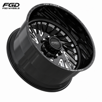 Jantes forgées en alliage usinées sur mesure de 22, 24, 26 pouces avec alésage central 8x170 pour Ford F-250/F-350 Pickup