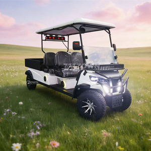 Carrito de Golf Eléctrico de 4 Personas con Caja de Carga, Color Personalizado, para Alquiler en Eventos - Product Image 6