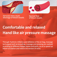Suntour-lit intelligent de circulation OEM, appareil électrique pour shiatsu, pression de l'air, airbag, massage des jambes