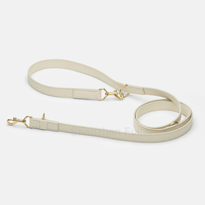 Correa Fullto de cuero de lujo para mascotas con logotipo impreso personalizado correa de perro personalizada - Product Image 2