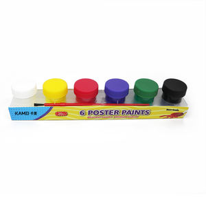 KAMEI 20ml 6 Couleurs <span class=keywords><strong>Artiste</strong></span> Aquarelle Portable Affiche Pigment Peinture pour Dessin Amateurs Naissants Pas Cher - Product Image 3