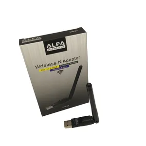 Alfa Adaptador Network Card Mini Usb Wifi Adapter For Linux Windows7 Vista Xp