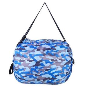 Sac de courses pliable en nylon écologique Ripstop, personnalisé avec logo, pour l'emballage et le transport, réutilisable et recyclable, design de mode sur mesure - Product Image 1