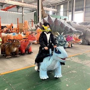 Parque de atracciones Walking Dinosaur Mechanical Dinosaur Rides para niños - Product Image 3