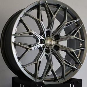 Jantes en alliage d'aluminium moulées sur mesure, noires, à déport profond, neuves, 30 mm, 100 mm, pour voitures particulières et camions - Product Image 5
