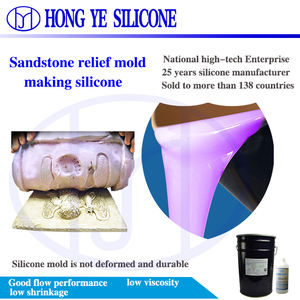 Silicona de Alta Calidad Curada con Catalizador Libre de Silicona para Hacer Moldes de Silicona Líquida para Sellos de Hormigón y Piedra, Fábrica de Caucho de Silicona RTV-2 - Product Image 3