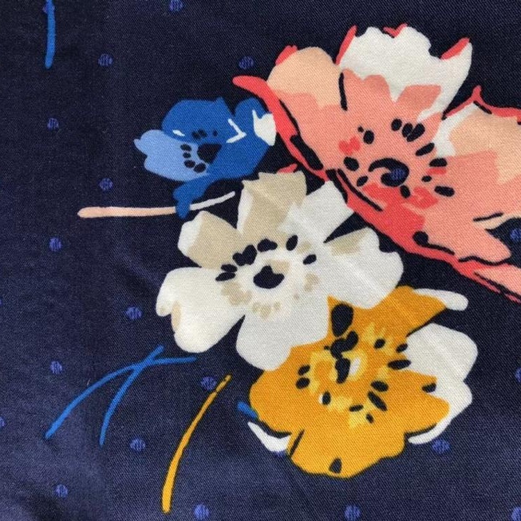 100% вискоза 45С * 45S 100GSM набивные ткани