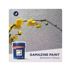 Peinture murale extérieure à base d'eau acrylique pure écologique Vanlei, revêtement liquide texturé Gamazine, effet décoratif puissant, pulvérisation - Product Image 2