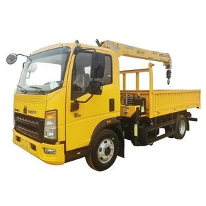 รถบรรทุกสินค้าซิโนทรัค 4-5 ตัน พร้อมเครนติดรถแบบบูมตรง 4 ท่อน 4 ตัน - Product Image 1