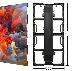 Écran d'affichage publicitaire LED extérieur à diodes électroluminescentes couleur pleine P3.91 500 * 1000 mm - Product Image 2