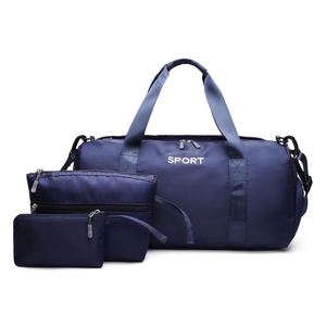 3 Pcs Outdoor Leisure <b>Travel</b> <b>Bag</b> Single Shoulder Messenger <b>Bag</b> Waterproof Duffel <b>Bag</b> - Product Image 1