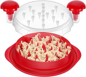 Trituradora <span class=keywords><strong>de</strong></span> <span class=keywords><strong>pollo</strong></span> <span class=keywords><strong>de</strong></span> fábrica, <span class=keywords><strong>de</strong></span> fácil limpieza herramienta giratoria, antideslizante, apta para lavavajillas, picadora <span class=keywords><strong>de</strong></span> <span class=keywords><strong>pollo</strong></span>, trituradora <span class=keywords><strong>de</strong></span> carne, herramienta giratoria - Product Image 1