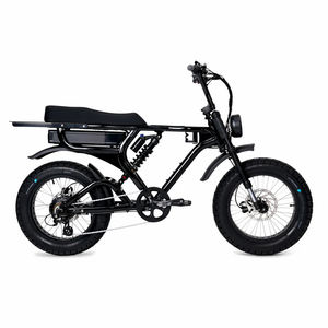 Bicicleta Eléctrica <span class=keywords><strong>BSK</strong></span> Personalizable de 52V 1000W con Suspensión Completa, Neumáticos Gruesos de 20 Pulgadas y Mecanismo de Corte a 25 km/h - Product Image 1