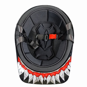Offre Spéciale Abs Casques de <span class=keywords><strong>moto</strong></span> bon marché pour adultes <span class=keywords><strong>Casque</strong></span> de <span class=keywords><strong>moto</strong></span> unisexe demi-visage <span class=keywords><strong>Casque</strong></span> d'équitation Fabricant - Product Image 6