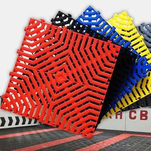 Prezzo di fabbrica di plastica ad incastro facile per l'installazione Garage pavimento piastrelle per Garage - Product Image 3