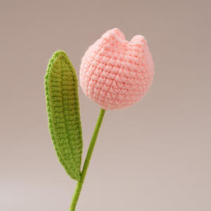 CLTF - Tulipanes de Ganchillo Hechos a Mano al por Mayor, Tulipanes Tejidos, Ramo Exquisito, Regalo para Mamá, Niña, Esposa, Abuela, Maestra - Product Image 2