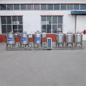 เครื่องทำโยเกิร์ต ชีส เนย เครื่องหมักนมยูเอชที สายการผลิตนม เครื่องพาสเจอร์ไรซ์สำหรับแปรรูปนม - Product Image 6