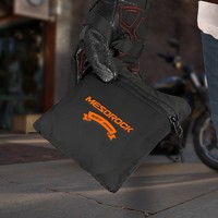 MESOROCK Sac de Luxe pour Casque Noir en Nylon, Housse Protectrice Durable pour Casque de Moto