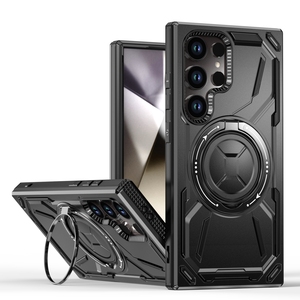 Funda móvil de protección resistente para Samsung <span class=keywords><strong>Galaxy</strong></span> S25 Ultra S24 FE S23 Plus S22 soporte de anillo resistente a prueba de golpes - Product Image 1