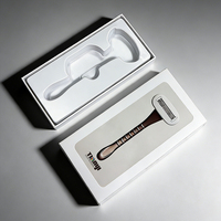 Boîte rigide personnalisée pour électronique avec couvercle et base, impression UV, vernis sélectif et marquage à chaud pour l'emballage d'électronique grand public
