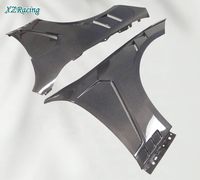 Ailes de voiture en carbone AR, garde-boue pour Mercedes-Benz CLS W257 2017-2023, kits de carrosserie aérodynamiques, pièces automobiles, accessoires de voiture