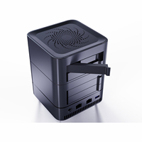 Boîtier d'ordinateur tour Soyeer M-ATX, prend en charge la carte mère pour le stockage de données cloud, prend en charge les serveurs de cabinet réseau à échange à chaud