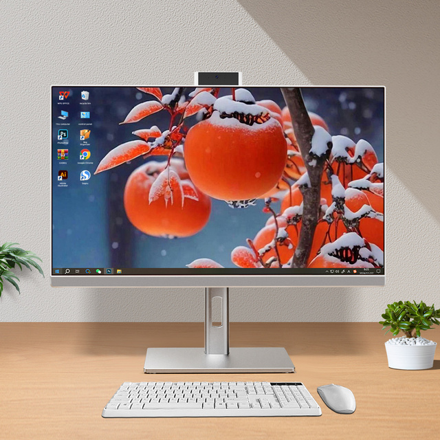 Modern Style 23.8 Inch I5 6th Gen All-in-One PC with LCD Display DDR4 RAM 8GB 16GB 32GB SSD 1TB 2TB for Work and Studio