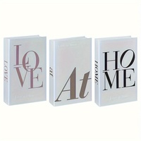 Livre décoratif en tissu à couverture rigide personnalisable pour table basse, maison – Cadeau idéal pour les amateurs de livres et la décoration intérieure