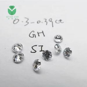 เพชร IGI GIA รับรองคุณภาพ 5 กะรัต เพชร CVD ขนาดใหญ่ทรงกลมเจียระไนแบบบริลเลียนท์ เพชร HPHT ที่เพาะเลี้ยงในห้องปฏิบัติการ - Product Image 3