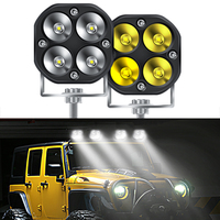 HAIZG 3 Inch 40W Led Work Light Bar Pods 12V 24V Spot Combo Beam for Car Fog Lamp 4x4 Off Road Motorcycle Tractors Driving Light