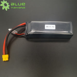 Özelleştirilmiş yüksek deşarj oranı şarj edilebilir 3S Lipo pil 11.1V 50C 5200mah Rc araç akü paketi tarım Drones için kullanılan - Product Image 1