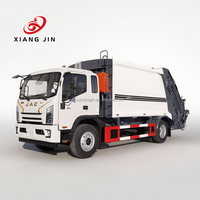 Truk Pengumpul Sampah Isuzu Spindle Mini Recycling 4x2 Manual Diesel Compactor