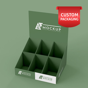 Eco-Friendly Multi-Purpose Coated Paper Storage <b>Display</b> Tray Handle Paperboard Liner for Retail Shops OEM/ODM High Quality - Product Image 5