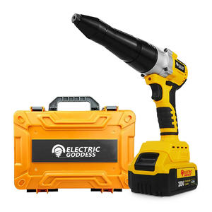 Pistola de tuercas de remache inalámbrica diosa eléctrica para Dewalt 20V batería <span class=keywords><strong>3</strong></span>,2-4,8mm Motor sin escobillas remaches pistola de clavos - Product Image 1