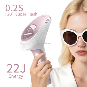 Appareil d'épilation au laser IPL Sapphire unique, 22J, haute énergie, épilateur à cristaux pour une épilation corporelle indolore avec grand écran - Product Image 3