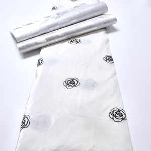 Vente chaude velours bas nigérian dentelle tissu avec paillettes brillantes et paillettes broderie pour tenues de mariée 5 Yards minimum de commande - Product Image 1