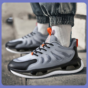 Scarpe Sportive da Donna ODM OEM Personalizzate, Nuovo Stile Trendy Popcorn, Ammortizzanti e Fosforescenti, Scarpe da Corsa 2024 per Uomo - Product Image 5