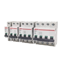 Disjoncteur miniature (MCB) JIELI WG13 C10 400V 6kA Cuivre PA66 Montage modulaire IEC